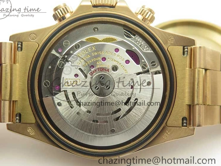 1230 Daytona 116595RBOW RG Rainbow Crystal BLF Best Edition Black Dial on RG Bracelet A RelaxedFit 3353